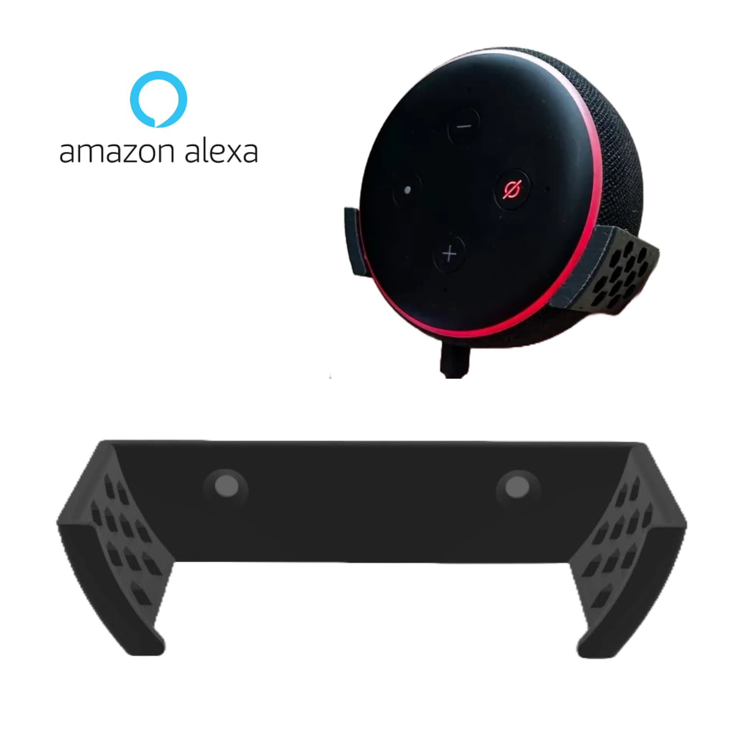 Base de Pared Corneta Alexa Echo Dot 3 Vertical